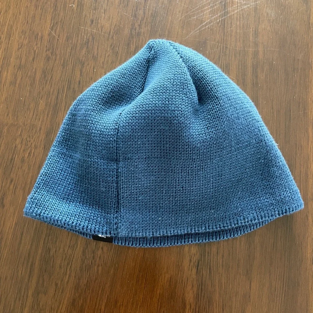 The North Face Beanie Unisex OS Blue Kerry Embroidered Knit Hat Gorpcore